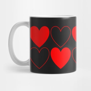 10 Hearts Mug